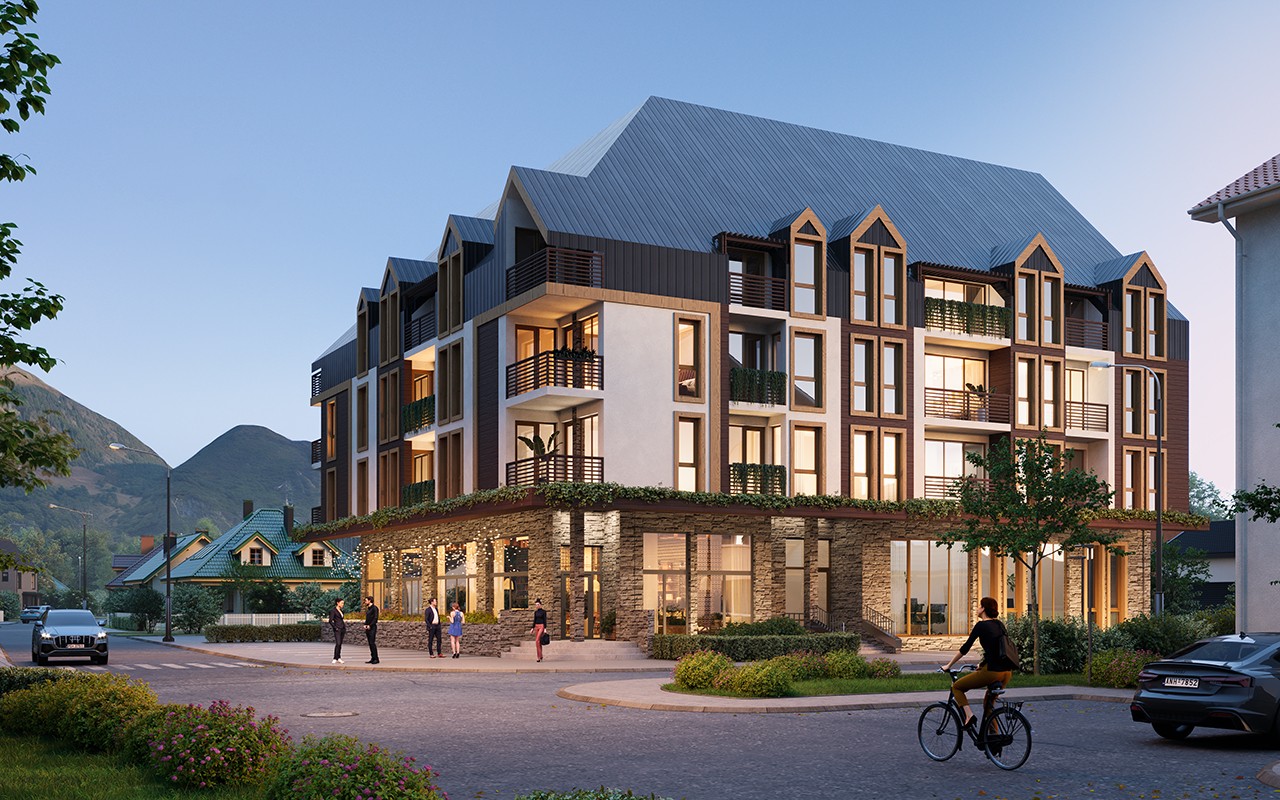 An apartment under construction in Kolašin is for sale in an excellent location near the city center.