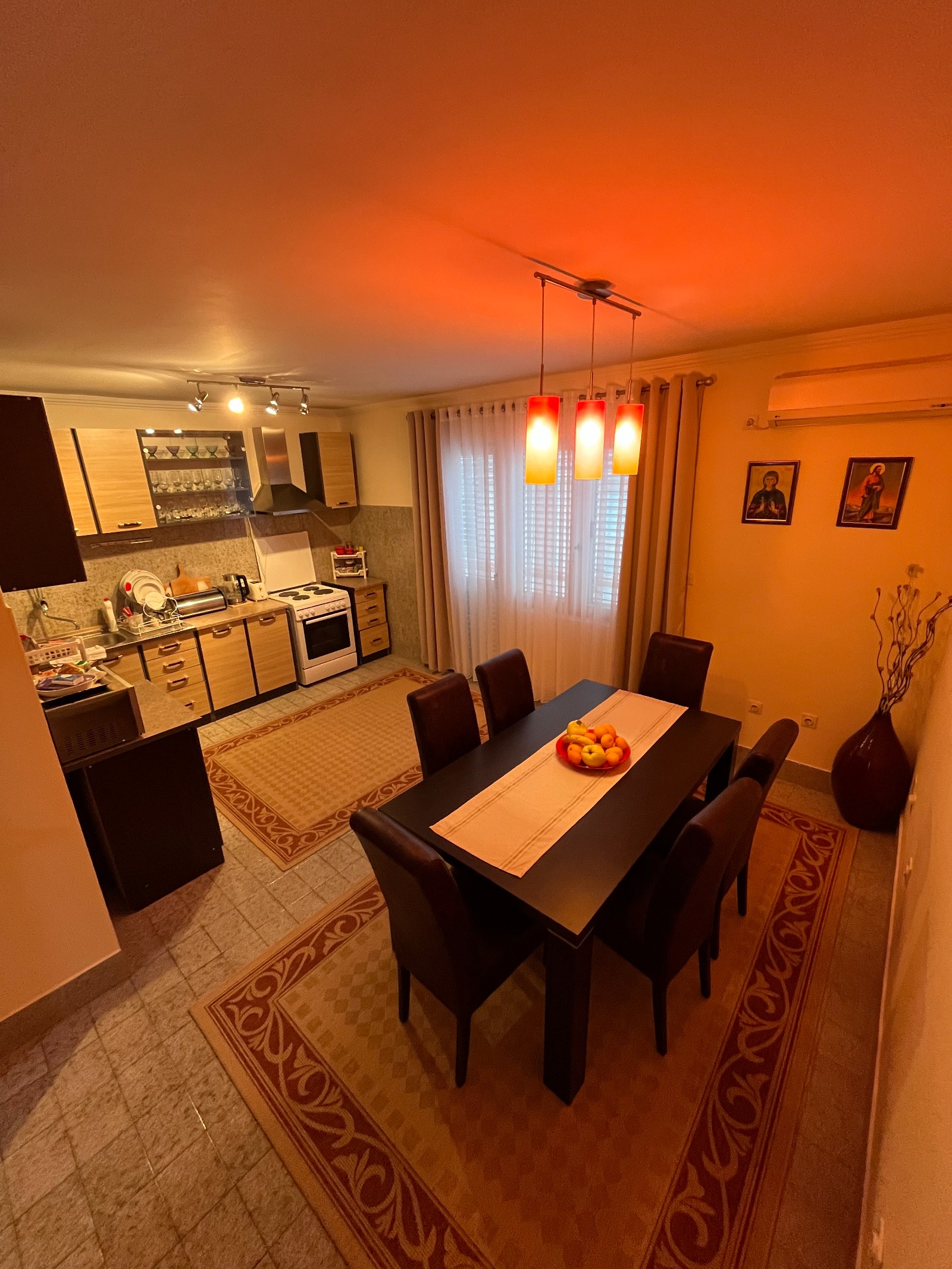 For sale is a fully furnished house with a plot in an attractive location in Tolosi