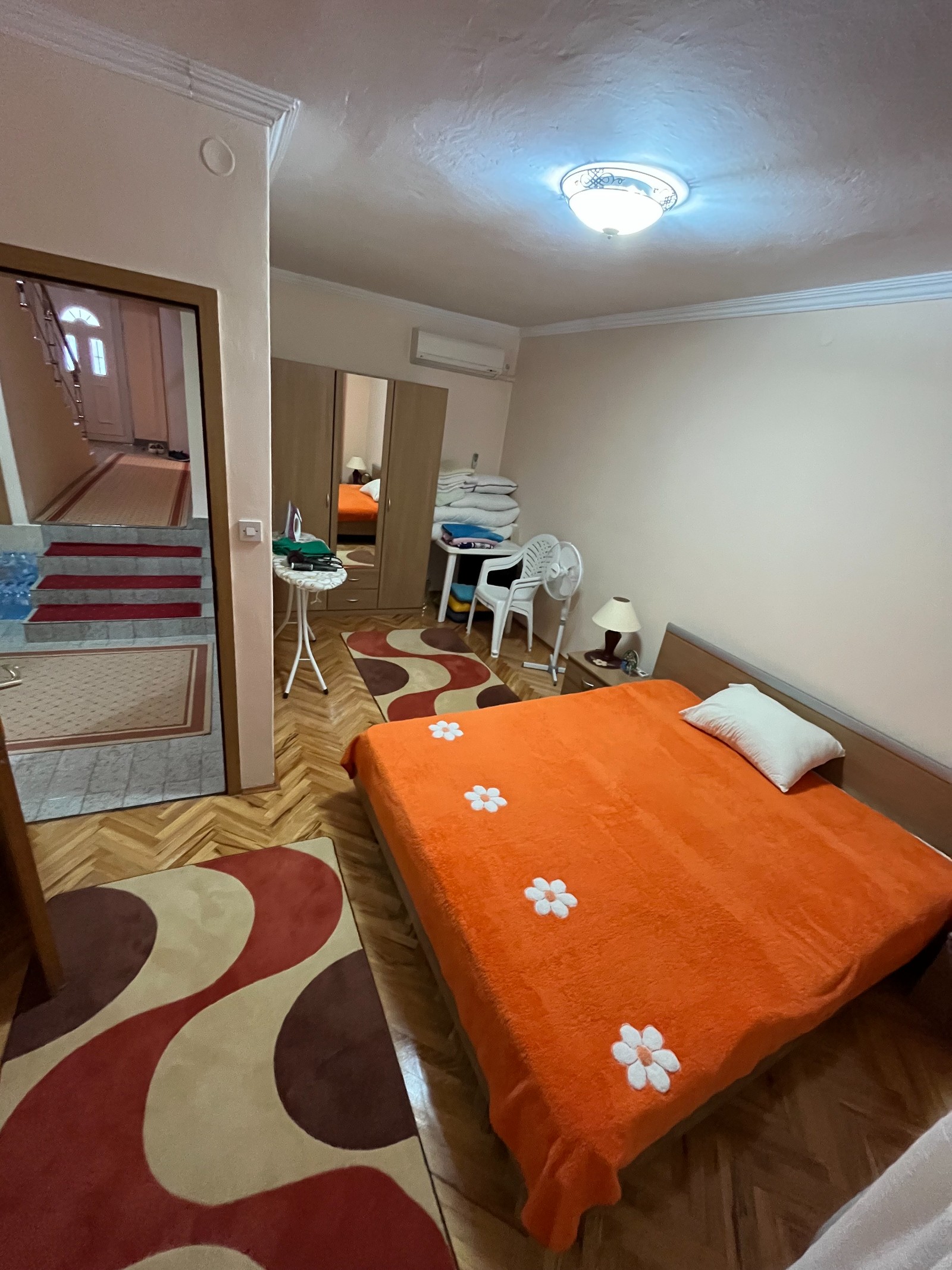 For sale is a fully furnished house with a plot in an attractive location in Tolosi