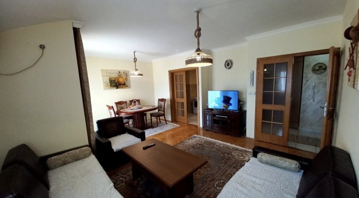 Furnished, comfortable one-bedroom apartment for rent in Admirala Zmajevica street, behind Voli at Stari aerodrome, Podgorica