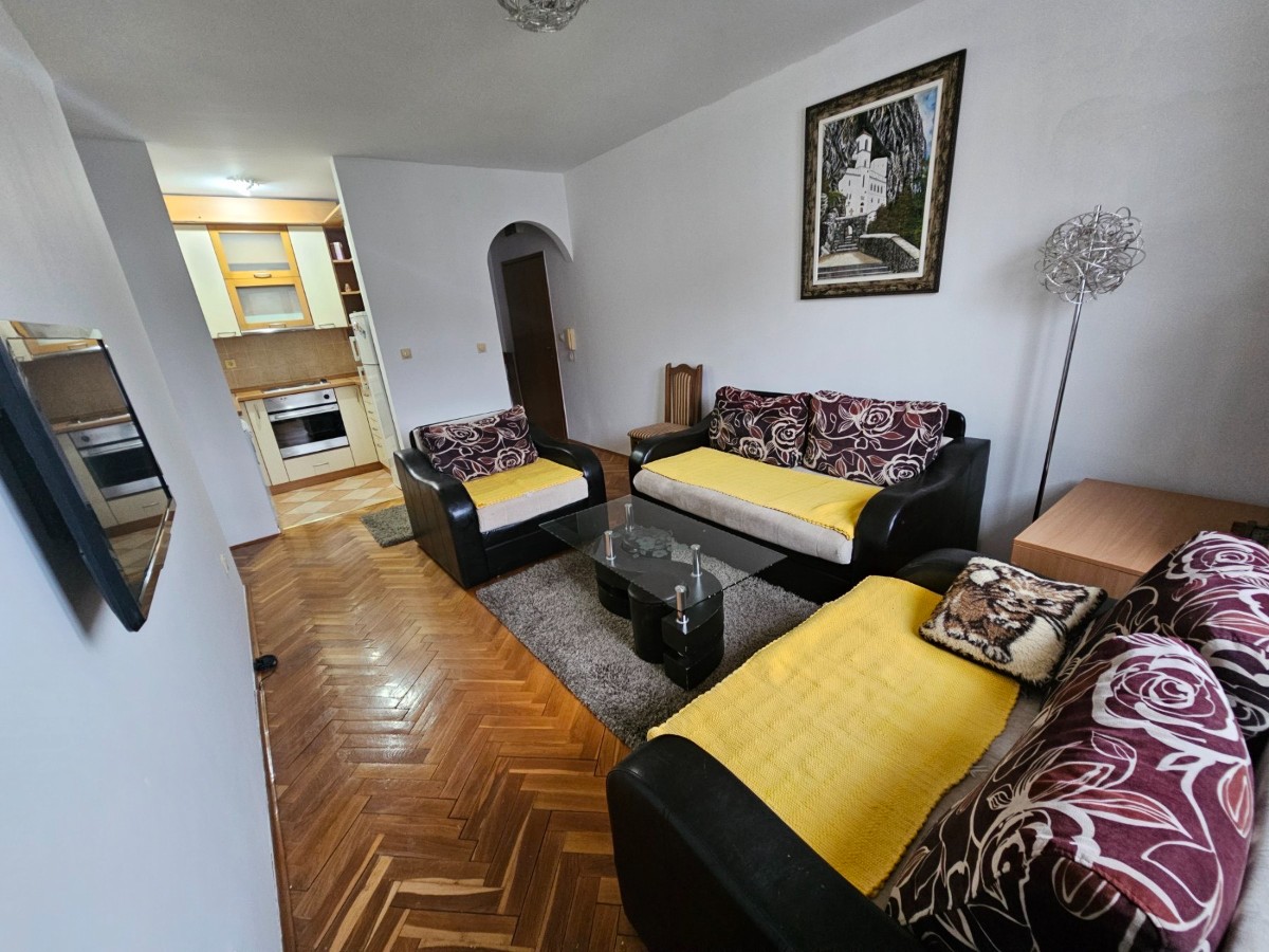 Fully furnished one-room apartment for sale in Zagorica, Podgorica