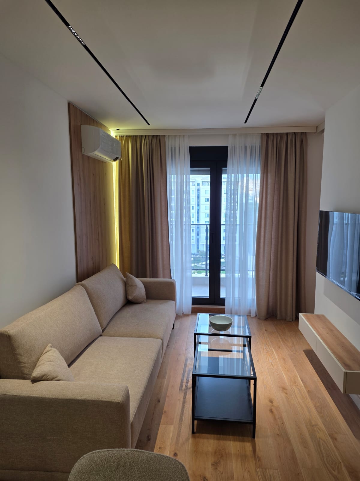 New one bedroom apartment for rent in Green level, Podgorica.