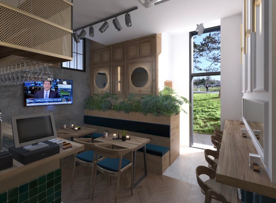 For sale: top-quality business, restaurant in the most beautiful location, Blok 5, Podgorica