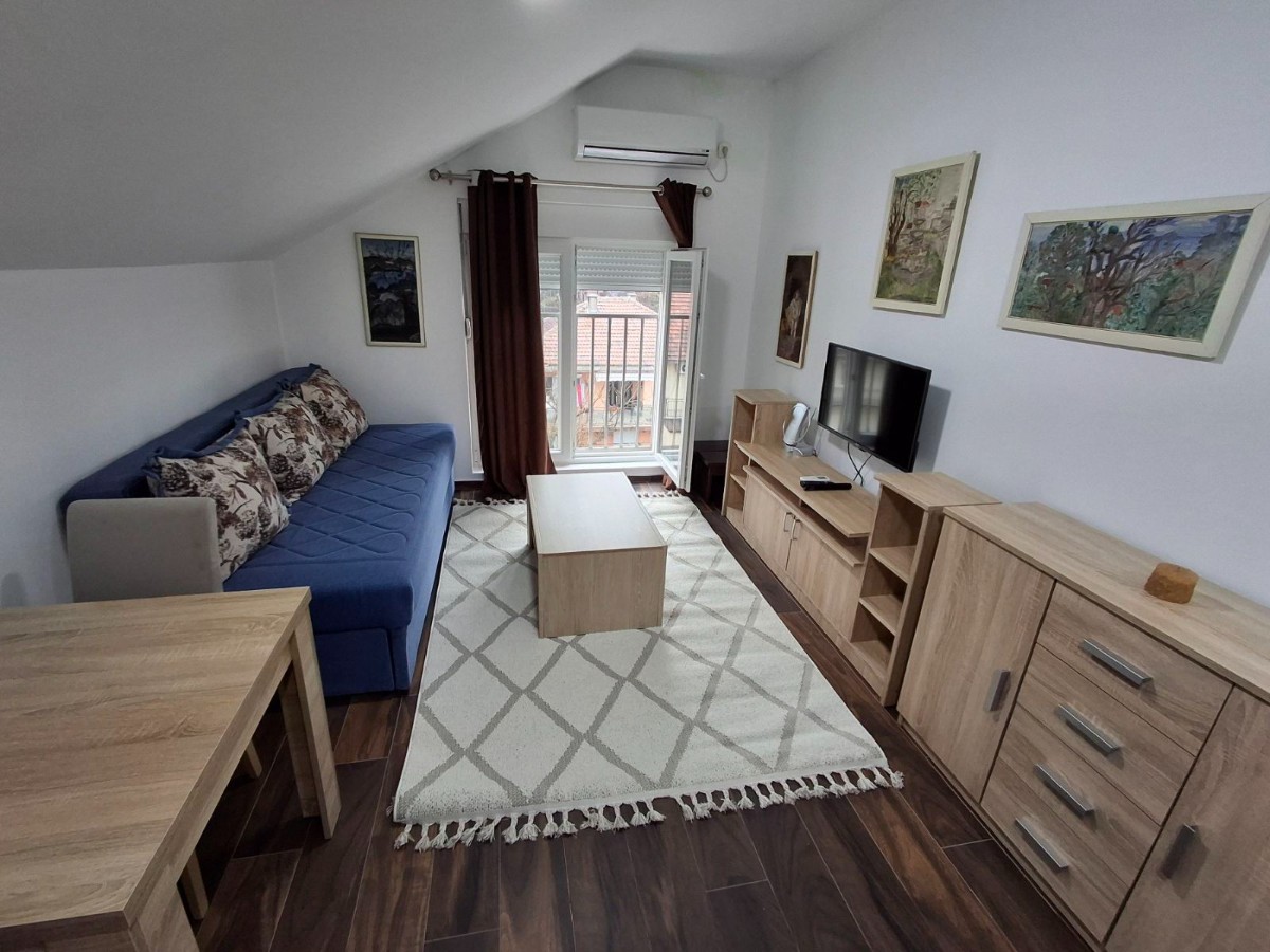 Studio apartment for rent near Vuk restaurant, Podgorica.