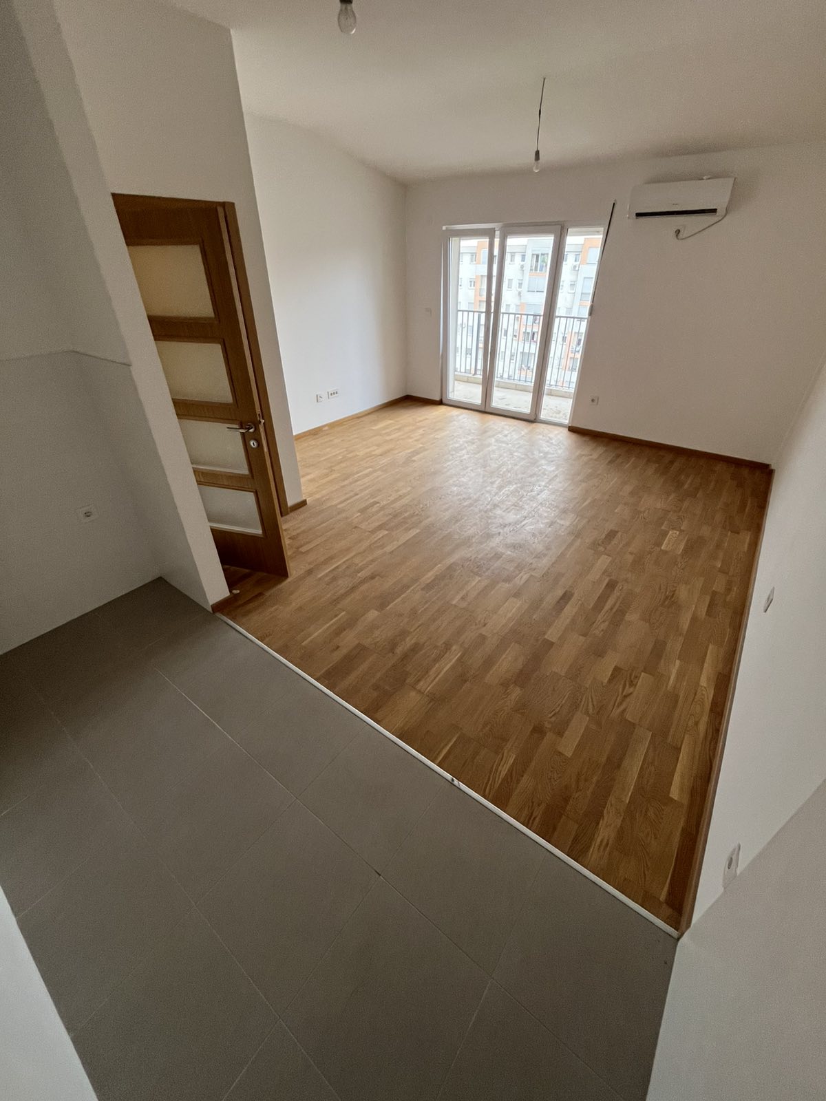 New, never-occupied two-room apartment for sale, Stari Aerodrom, Podgorica.