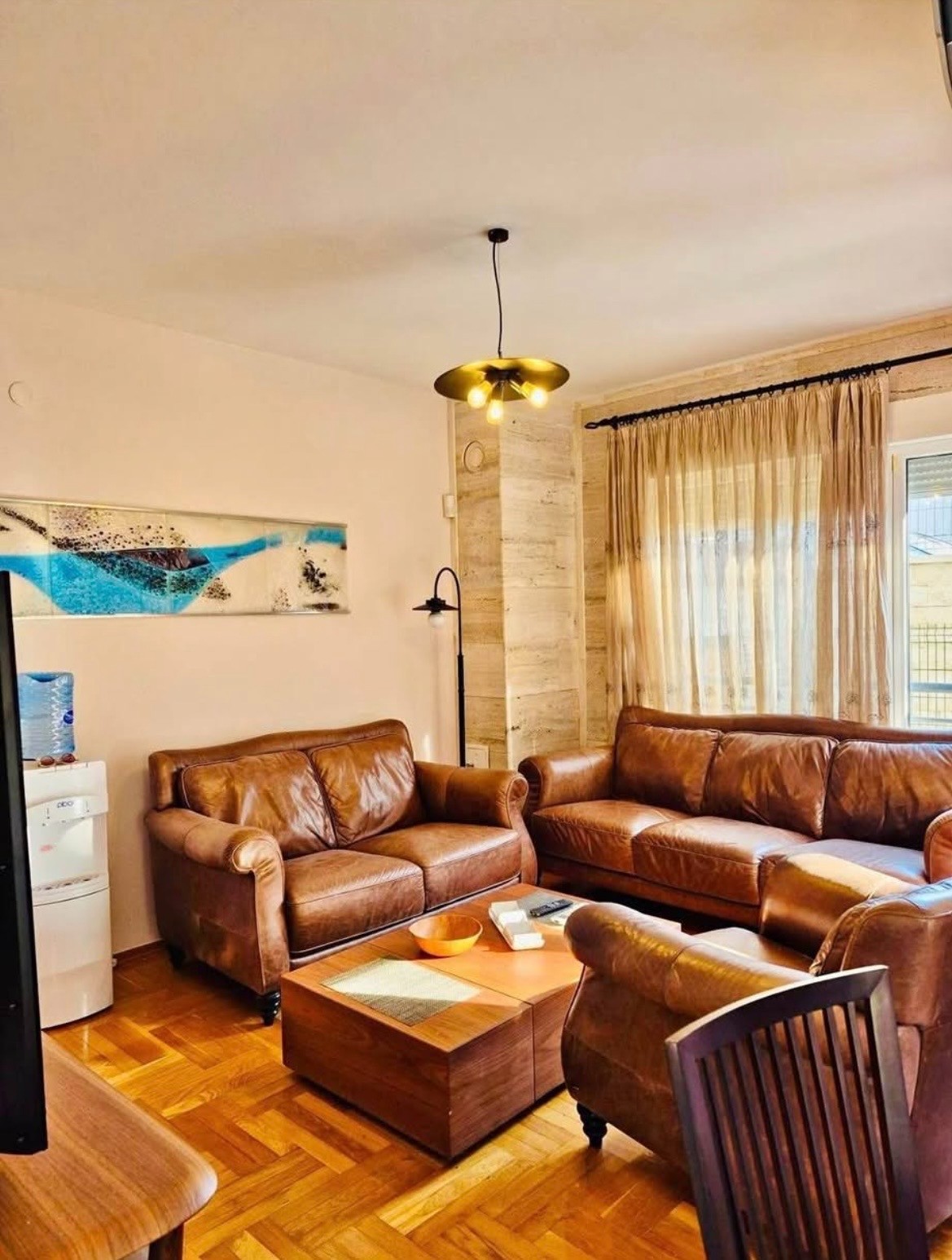 A luxuriously furnished one-room apartment with a large private yard is for sale, Zabjelo, Podgorica