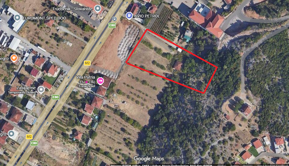 Prodaje se investicioni plac na Zlatici , Podgorica