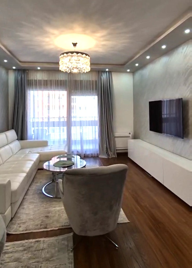 A luxurious two-bedroom apartment for rent in the Master quarter, Podgorica. 