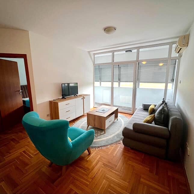 One-room apartment for rent behind BIG fashion, Podgorica.