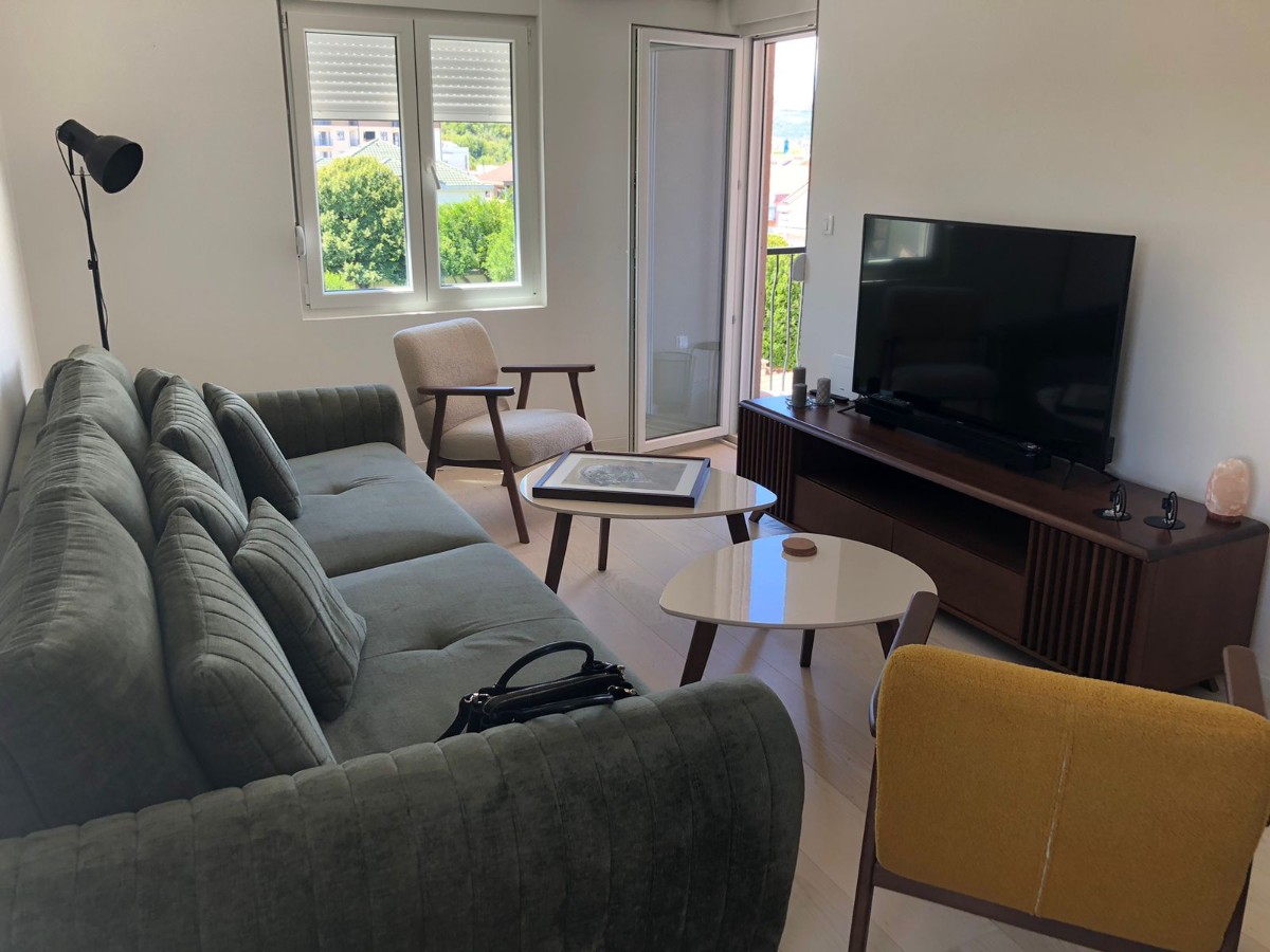 Two-bedroom apartment for rent next to the international school British Academy, Podgorica.