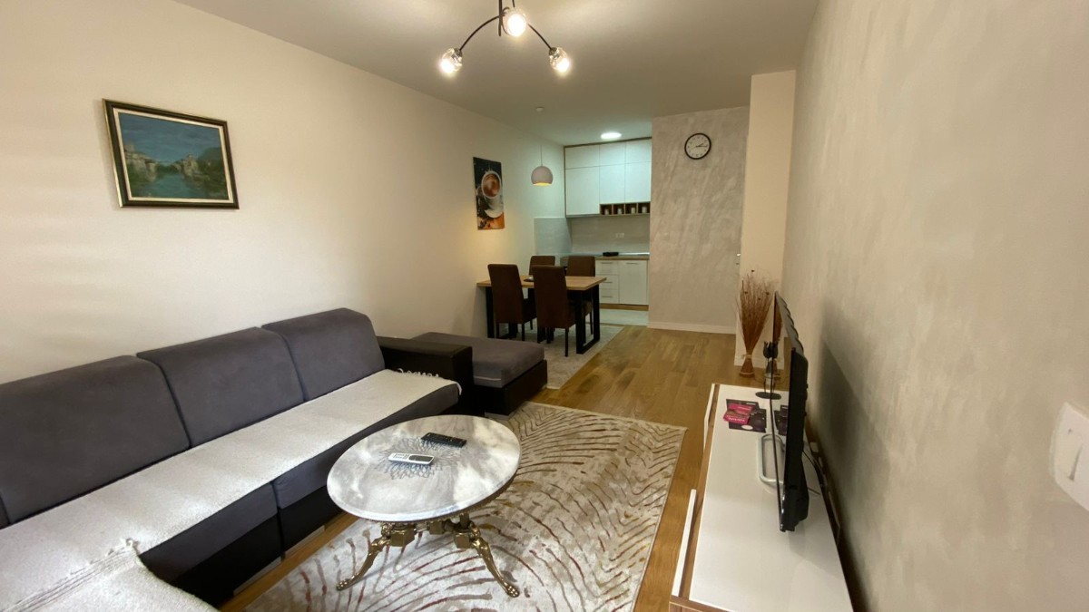 One bedroom apartment for rent in Central Point, Podgorica. 