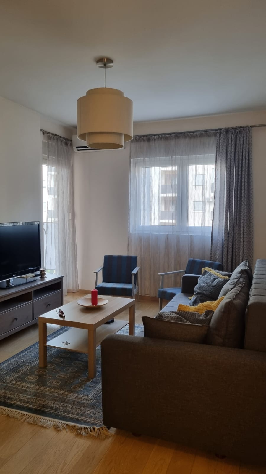 A fully furnished one-bedroom apartment for rent in City kvart, Podgorica