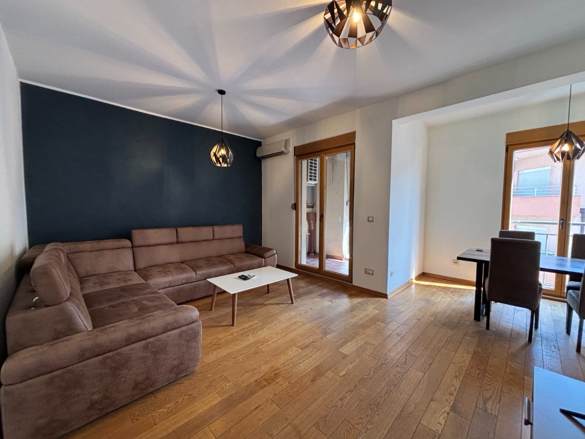 Five-room duplex apartment for rent behind Central Point, in Podgorica. 