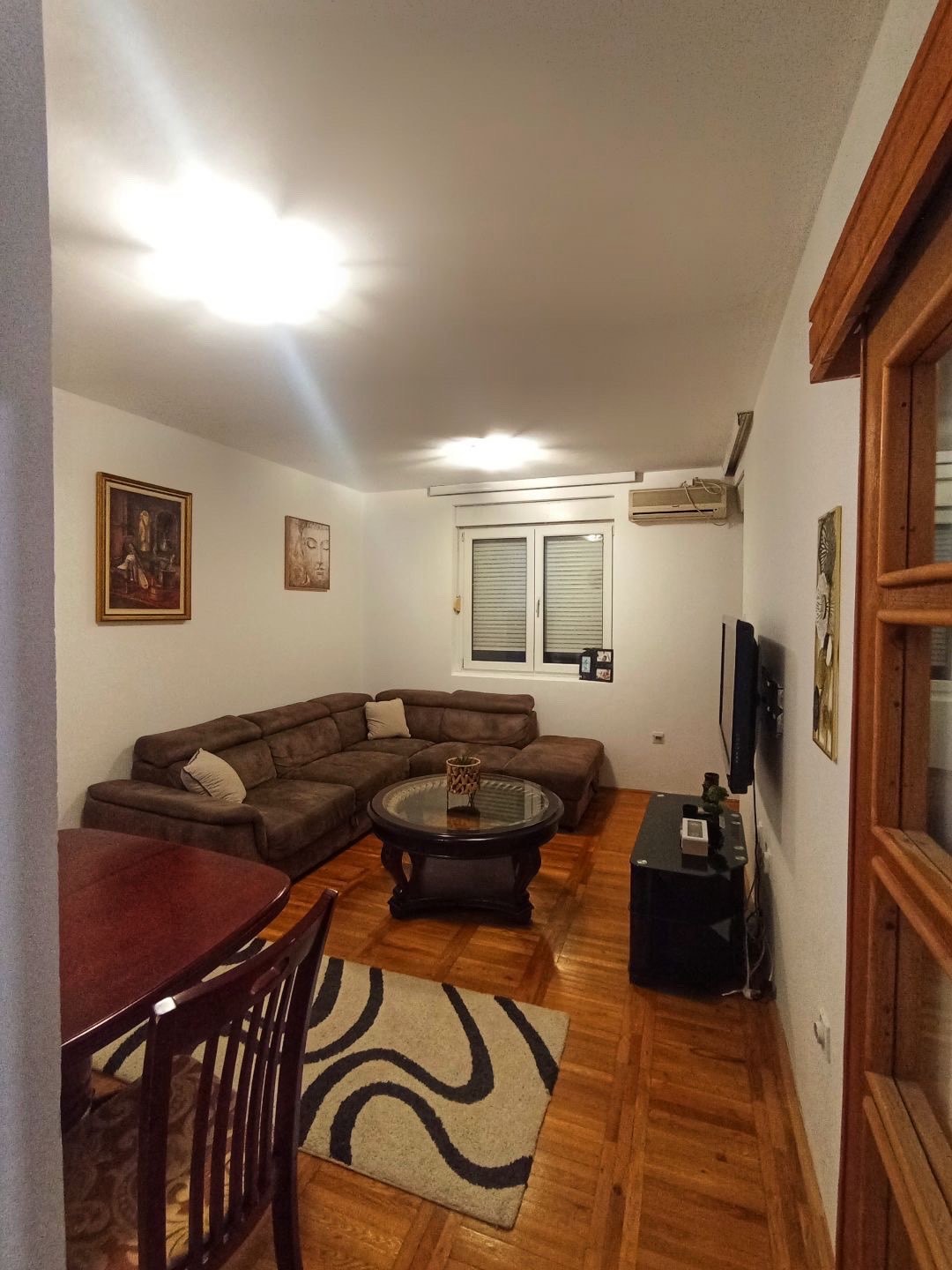 A fully furnished two-bedroom apartment for rent at the Old Airport in Podgorica