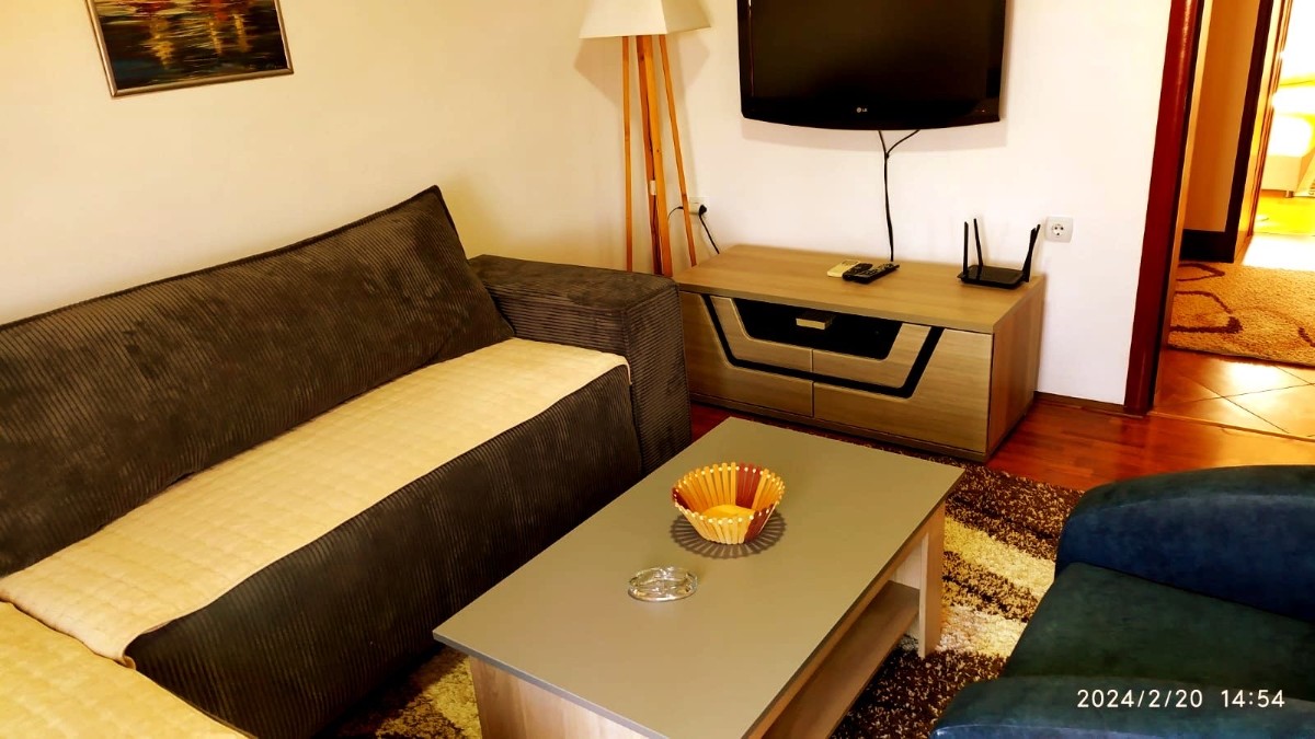 Furnished two-room apartment for rent in Gornja Gorica, Podgorica